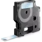 Dymo Huismerk DYMO D1 45020/S0720600 Labeltape 12mm Wit op Transparant