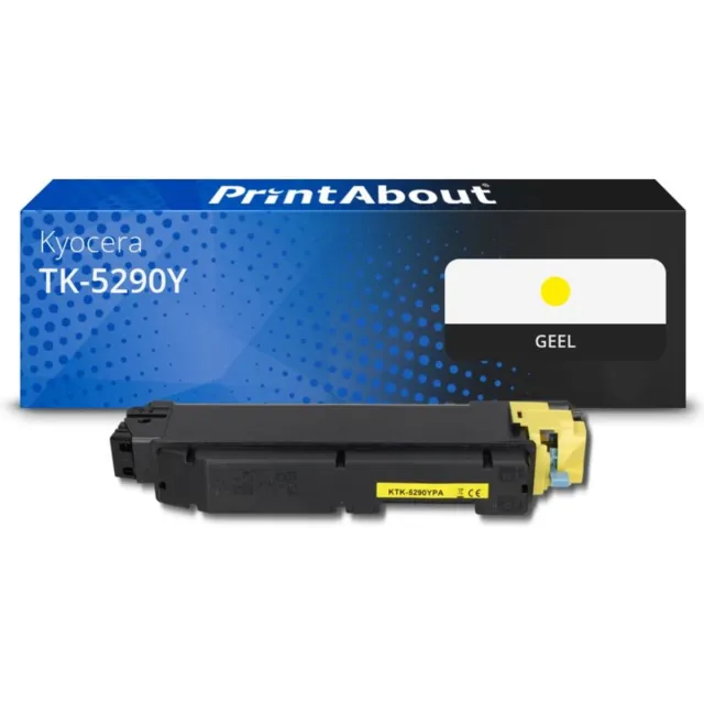 PrintAbout Huismerk Kyocera TK-5290Y Toner Geel