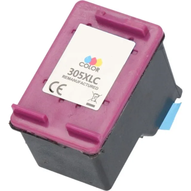 InktDL Huismerk geschikt voor HP 305XL Inktcartridge Kleur - Geschikt voor DeskJet 2710 - 2720 - 2724 - Envy 6010 - 6020 - 6032 - 6420 Kleuren