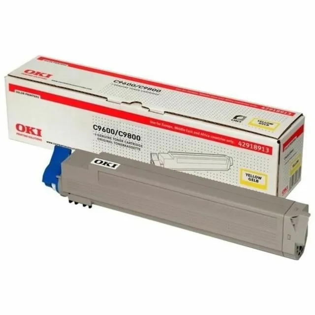 Oki C96/98 - Tonercartridge Geel