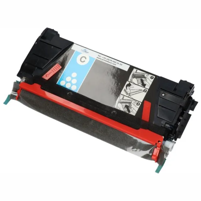 PrintAbout Lexmark C736H2CG toner cyaan Huismerk