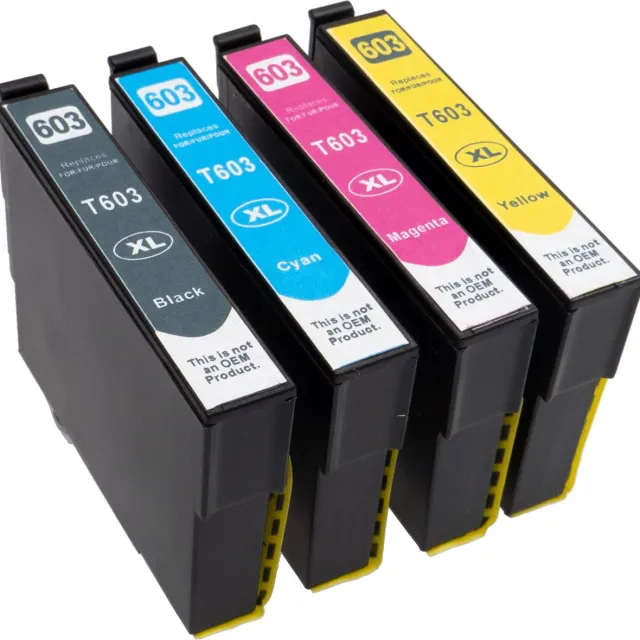 Ipexnl geschikt voor Epson 603 / 603XL inkt cartridges Multipack 4 inktpatronen Epson Expression Home XP2100, XP2105, XP2150, XP3250, XP2155, XP3100, XP3105, XP4100, XP4105, XP4150, XP4155, WorkForce WF2810, WF2830, WF2840DWF, WF2850DWF, WF2870DWF Multi pack