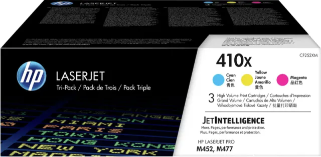 HP 410X Toners Combo Pack (Hoge Capaciteit) Geel