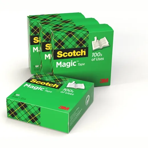 Scotch Plakband Scotch Magic 810 19mmx33m onzichtbaar mat