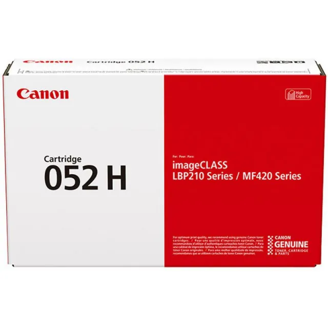 Canon 052H BK Toner Zwart Hoge capaciteit