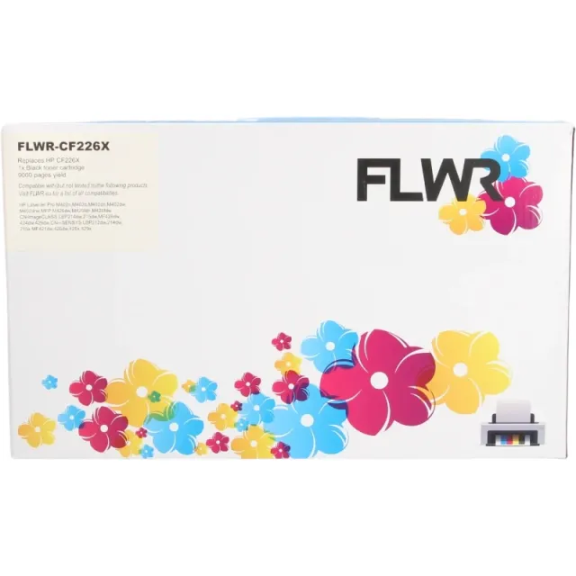 FLWR HP 26X zwart (Huismerk (compatible))