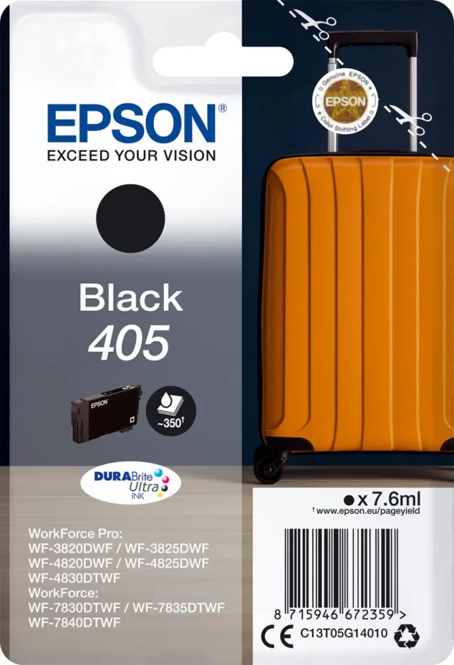 Epson 405XL inktcartridge zwart