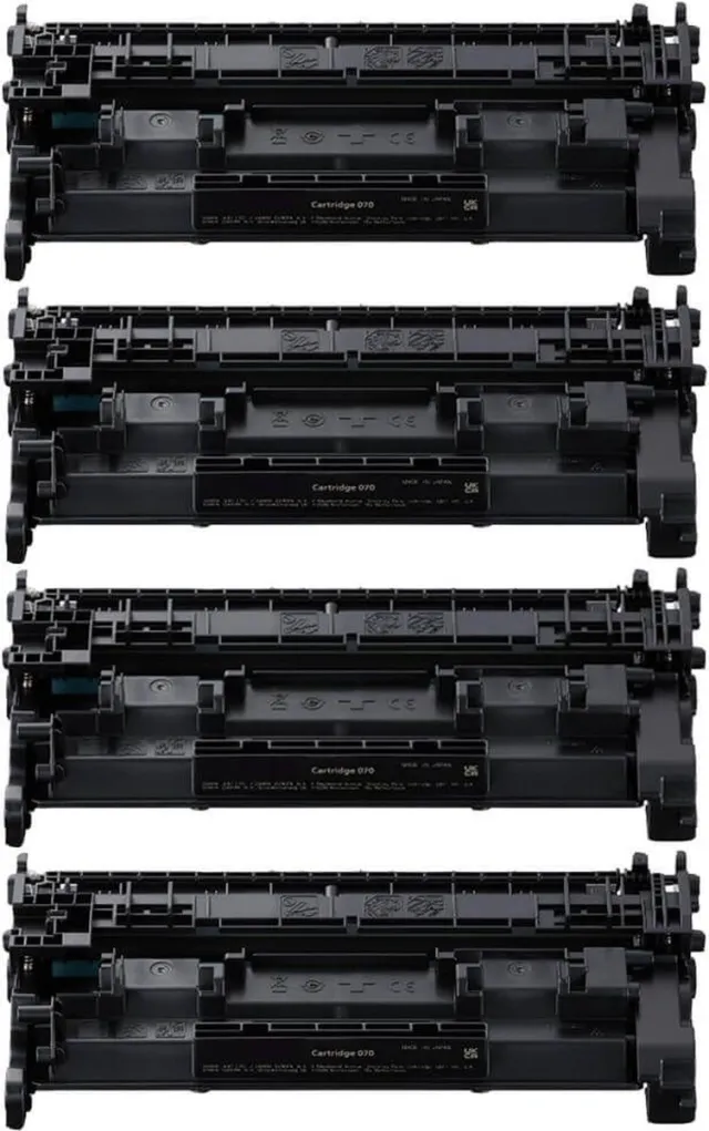 Inktkenners Toners Geschikt voor Canon 070 | Multipack van 4 stuks voor Canon i-SENSYS LBP243dw - LBP246dw - LBP247dw - MF461dw - MF462dw - MF465dw
