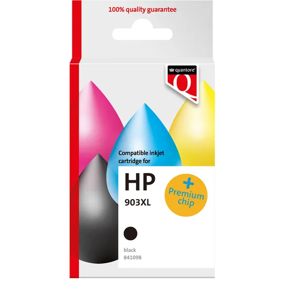 Quantore Inktcartridge Quantore alternatief tbv HP T6M15AE 903XL zwart HC