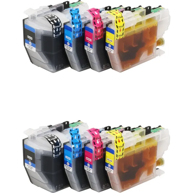 Ipexnl 2x SET Inktcartridges voor Brother LC3219XL / LC3217/LC-3219/LC3219, multipack van 4 kleuren geschikt voor Brother MFC-J5330 DW, J5730DW, J5930DW, J6530DW, J6535DW, J6930DW, J6935DW Zwart