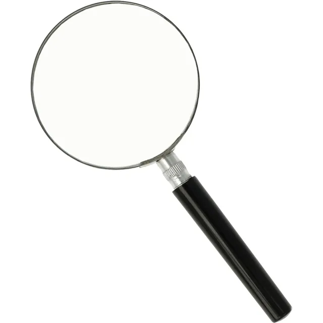 Westcott leesloep, diameter: 75 mm, vergroot tot 3 keer, zwart