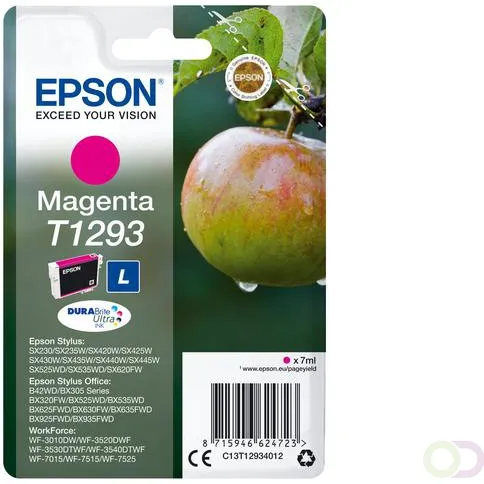 Epson Apple Singlepack Magenta T1293 DURABrite Ultra Ink (C13T12934022)