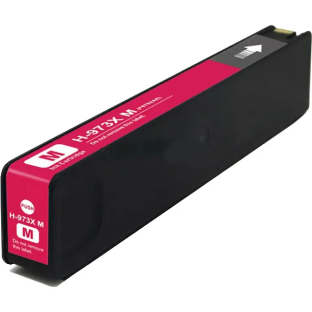 Inktkenners Inktcartridges Geschikt voor HP 973 | 1x Magenta Geschikt voor HP Pagewide Pro 452dn, 452dw, 477dn, 477dw, 477dwt, 552dw, 577dw, 577z