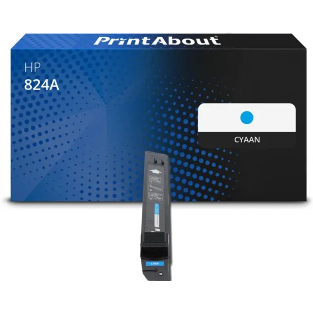 PrintAbout HP 824A (CB381A) toner cyaan
