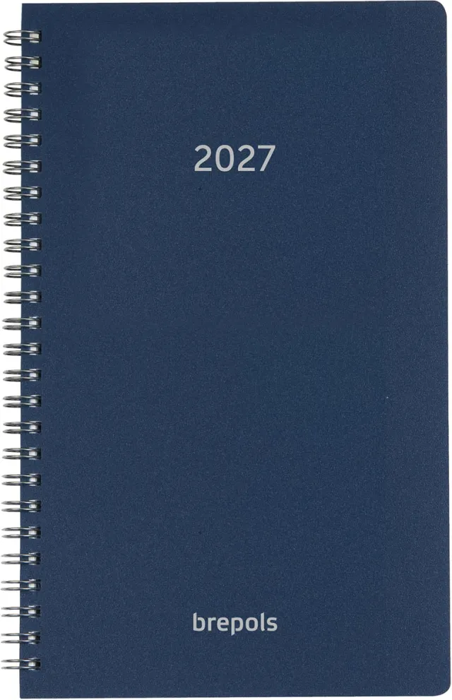 Brepols agenda Breform Polyprop 6-talig, blauw, 2027