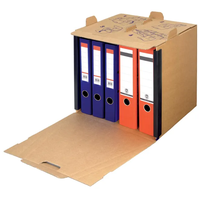 Loeffs Loeff's Direct Container 38 x 36 x 33 cm, pak van 15 stuks bruin