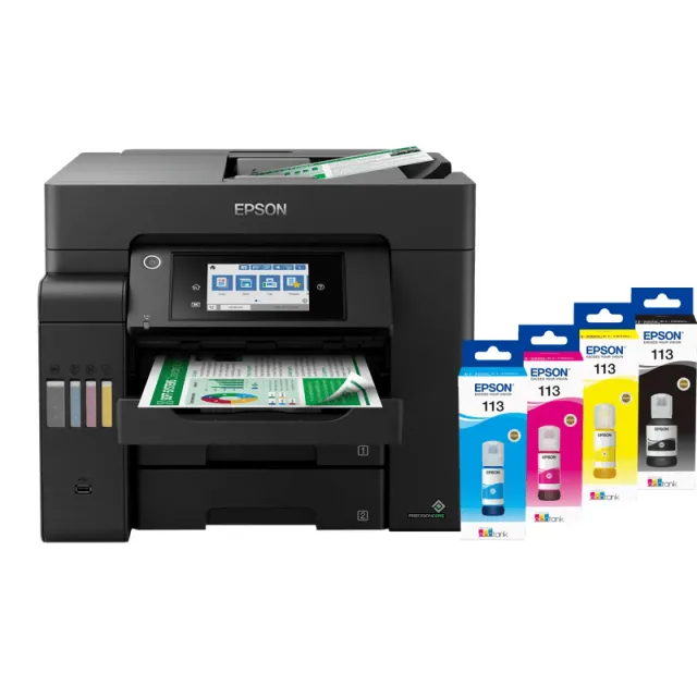 Epson EcoTank ET-5805 + 1 set extra inkt