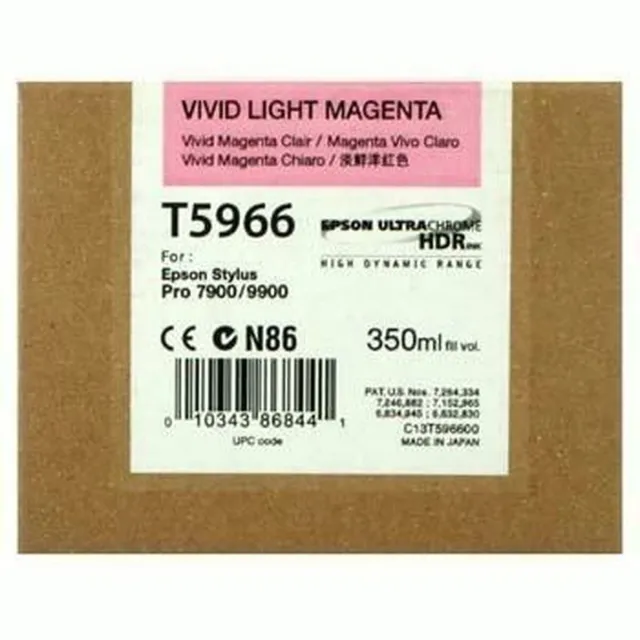 Epson inktpatroon Vivid Light Magenta T596600 UltraChrome HDR 350 ml