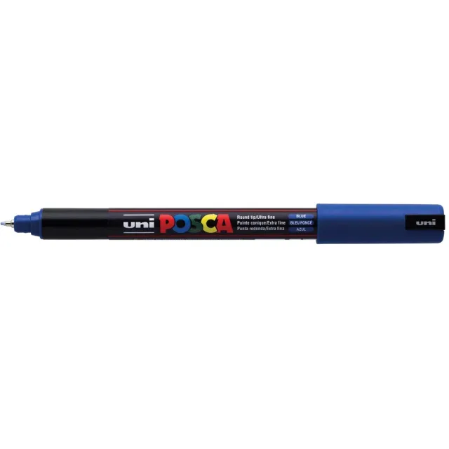 Uni POSCA paintmarker PC-1MR, 0,7 mm, donkerblauw