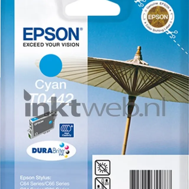 Epson T0442 cyaan (Origineel Hoge Capaciteit)