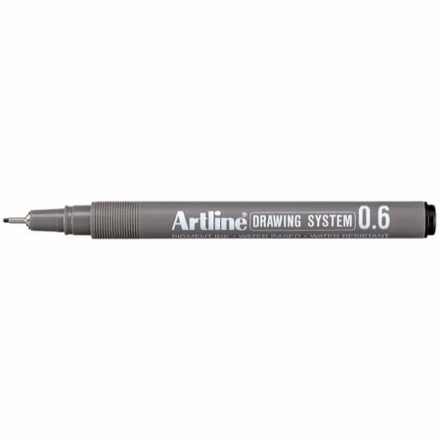 Artline Fineliner Artline technisch 0.6mm zwart