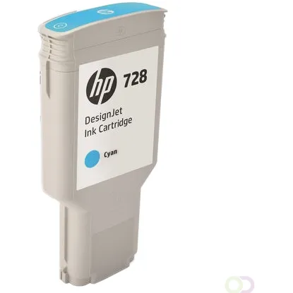 HP inktcartridge 728, 300 ml, OEM F9K17A, cyaan
