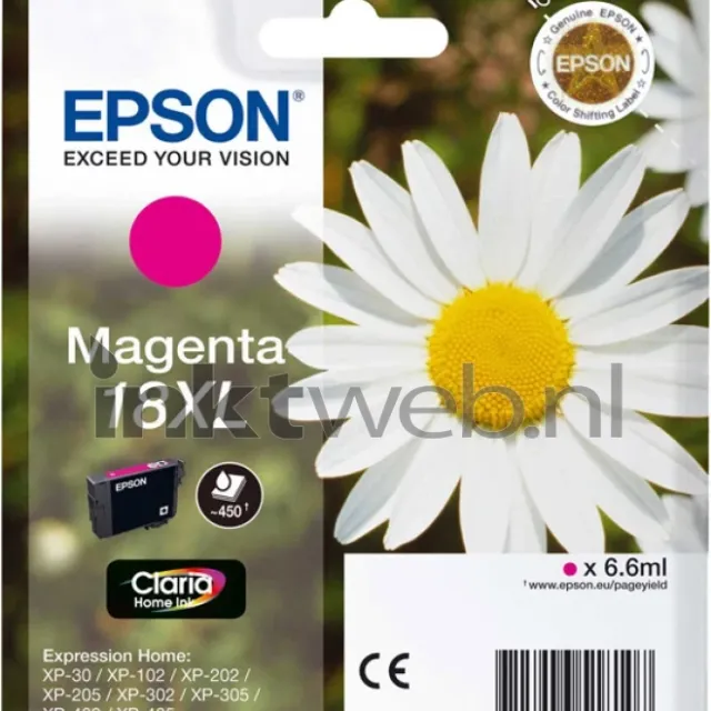 Epson 18XL magenta (Origineel Hoge Capaciteit)