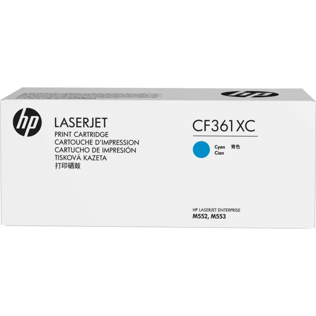HP 508XC Contract Toner cartridge cyaan 9.5000 paginas hoge capaciteit