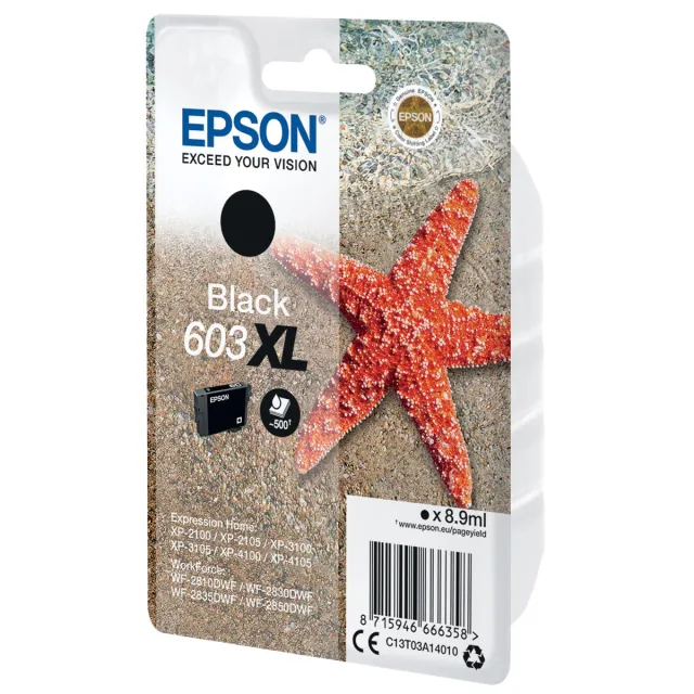 Epson 603XL inktcartridge zwart