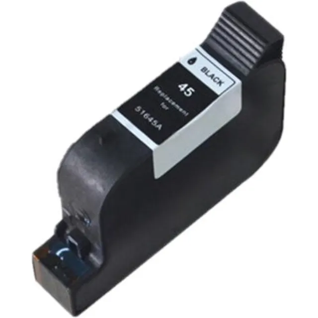 InktDL Huismerk geschikt voor HP 45 XL Inktcartridge Zwart - Geschikt voor Officejet G55 - G85 - G95 - Photosmart 1000 - 1100 - 1115 - DeskJet 1180C - 1220C - 1280 - 51645AE