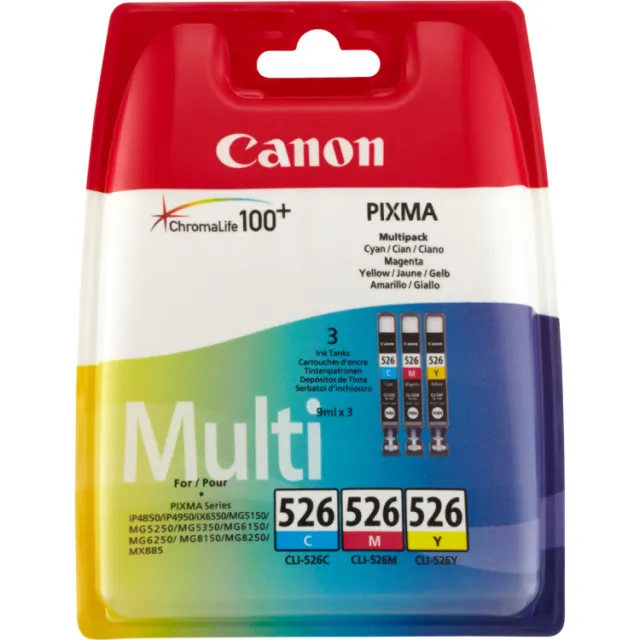 Canon Multipack CLI-526 inkt Cyaan