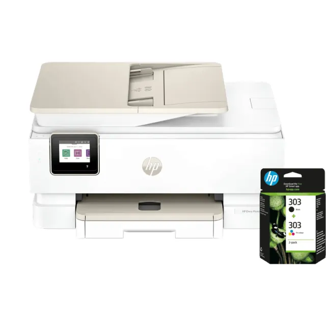 Hp Envy Photo 7930 All-in-One + 1 set extra cartridges