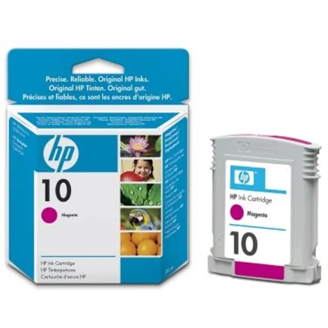 HP 10 - Inktcartridge / Magenta (C4843AE) Rood