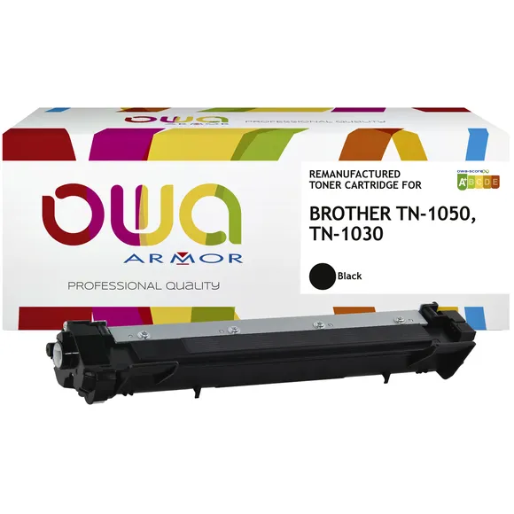 OWA Toner OWA alternatief tbv Brother TN-1050BK zwart