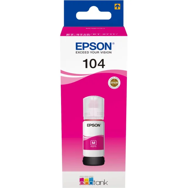 Epson 104 EcoTank - Inktfles / Magenta