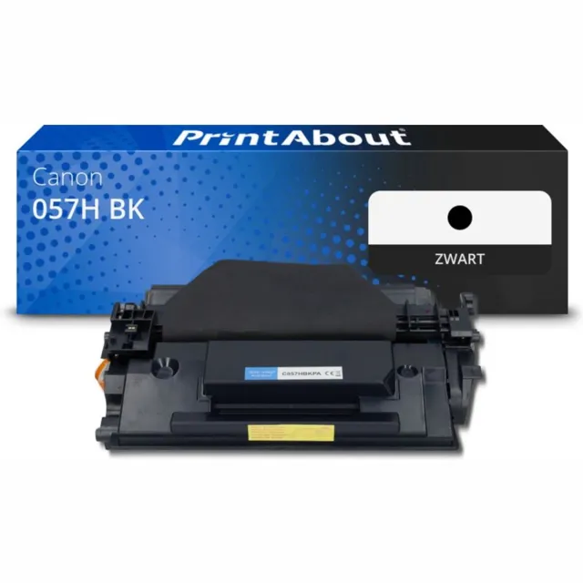PrintAbout Huismerk Canon 057H BK (057 H) Toner Zwart
