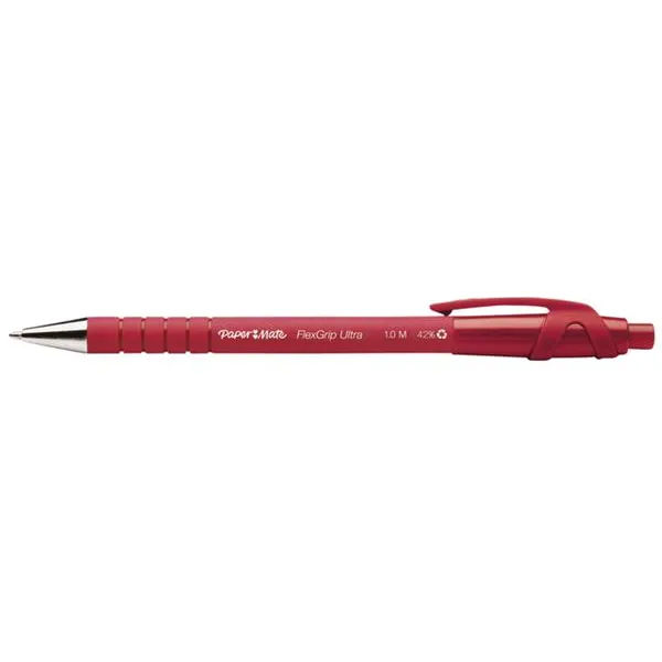 Paper Mate Balpen Paper Mate Flexgrip Ultra medium rood