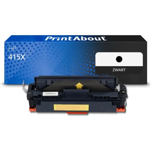 PrintAbout Huismerk HP 415X (W2030X) Toner Zwart Hoge capaciteit