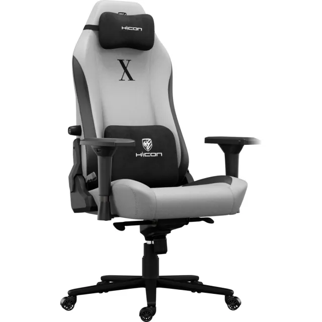 Bureaustoel - Draaistoel - Ergonomische Bureaustoel - Lumbar Support - HICON Apex Fury - Grijs