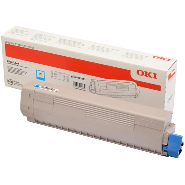 Oki 46443103 - Toner cyaan