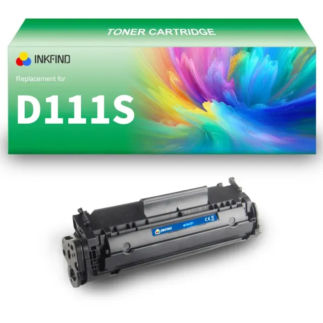 INKFIND 111S tonercartridge compatibel met Samsung D111S MLT-D111S - 1-pack Zwart Zwart x 1
