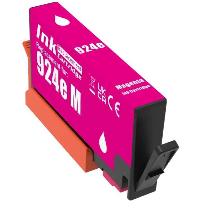 Inktkenners Inktcartridge geschikt voor HP 924 XL | 1x Magenta geschikt voor HP 924 EvoMore - 924E - HP OfficeJet Pro 8120 - 8122 - 8123 - 8125 - 8128 - 8130 - 8132 - 8133 - 8134 - 8135