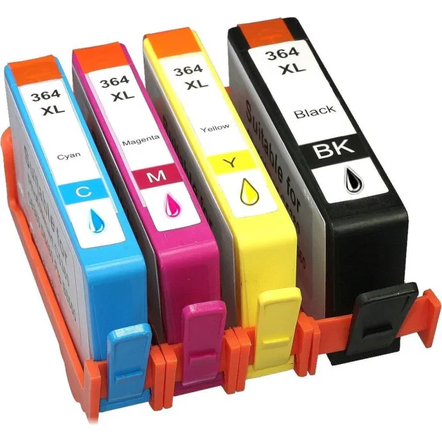 WeCare Cartridge Bruna HP 364xl multipack Zwart / Cyan / Magenta / Yellow
