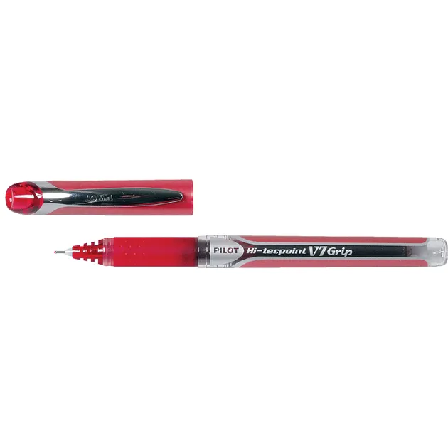 Pilot Rollerpen PILOT Hi-Tecpoint Grip V7 medium rood