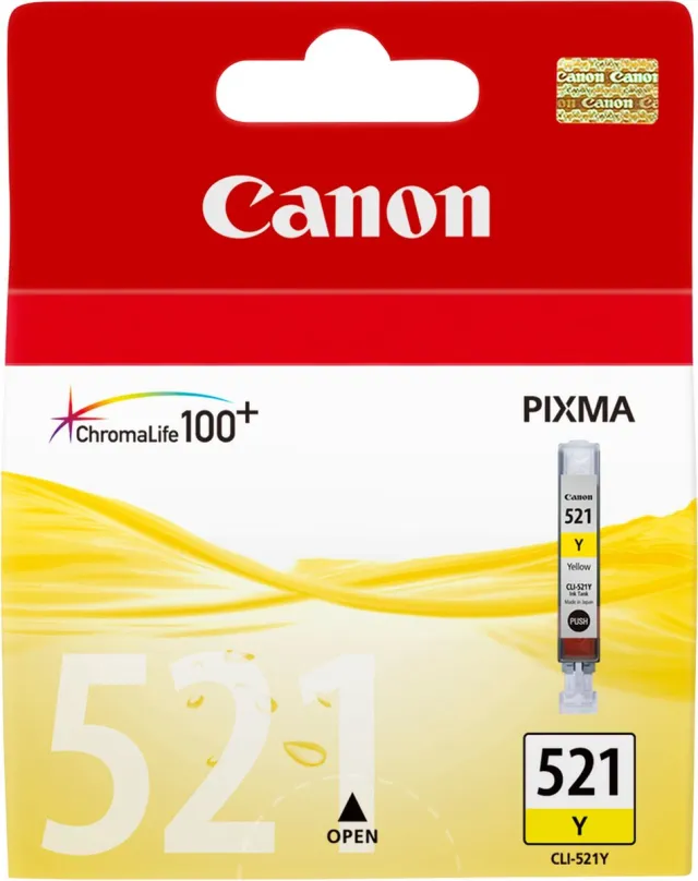 Canon CLI-521Y - Inktcartridge / Geel
