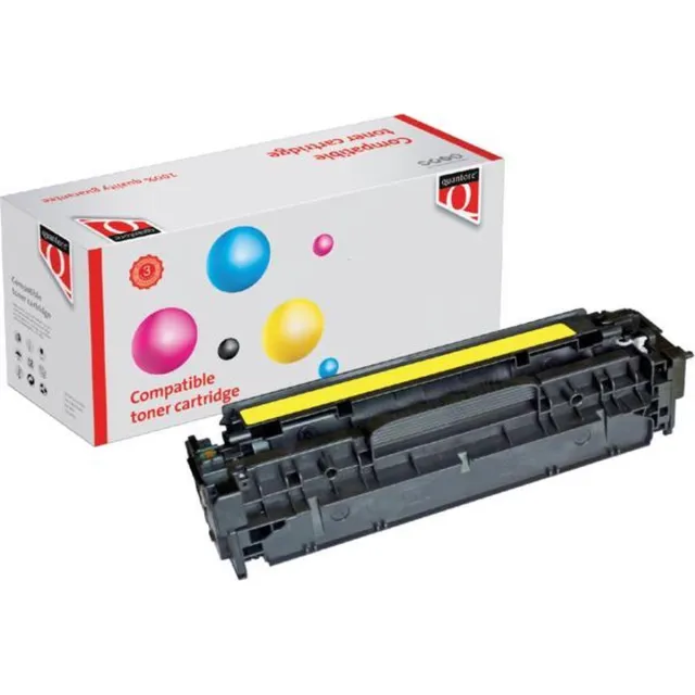 Quantore Tonercartridge Quantore HP CC532A 304A - Geel