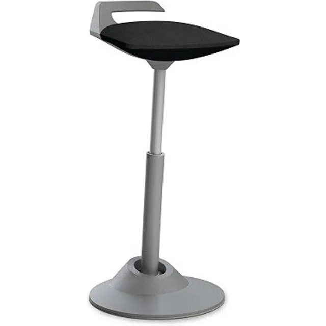Aeris-Muvman Muvman Stahulp Basis Grijs - Zitting Microvezel - Zwart