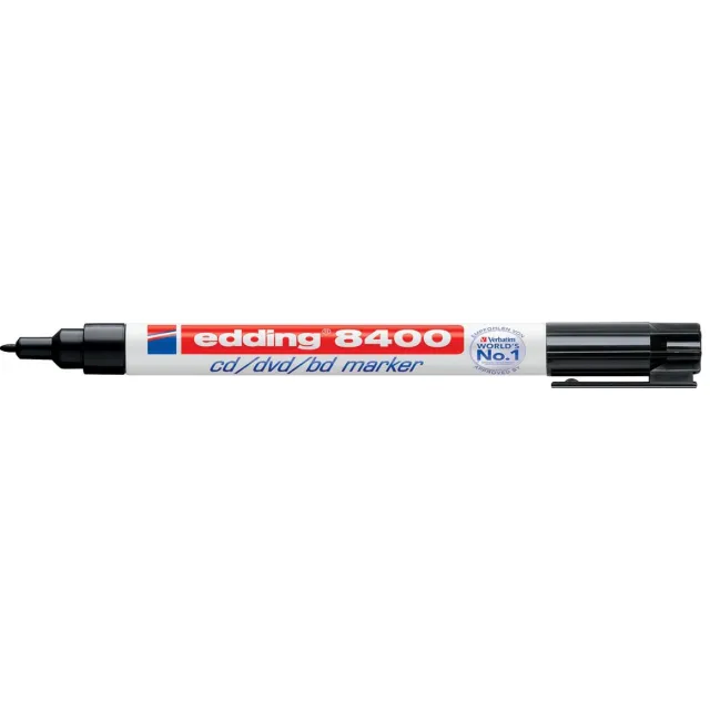 Edding Cd marker edding 8400 rond 0.5-1.0mm zwart