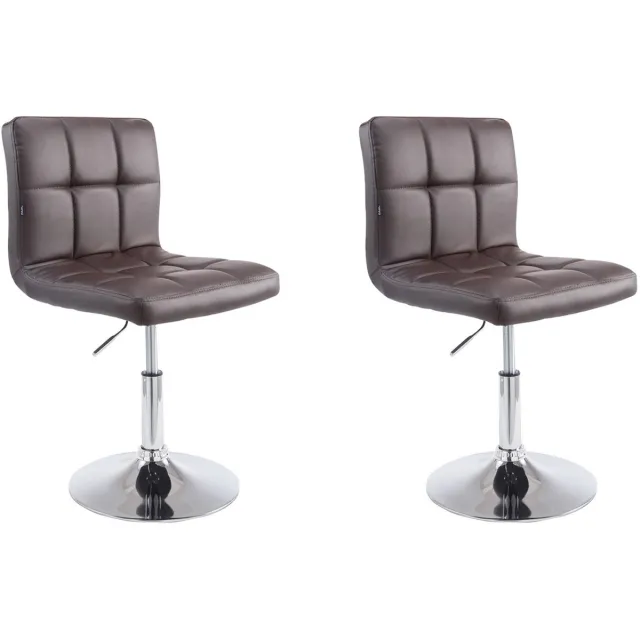 CLP Palma V2 Set van 2 Lounger - Kunstleer bruin