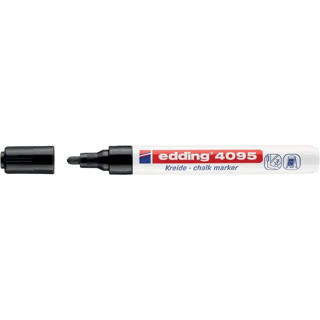 Edding Krijtmarker e-4095 zwart
